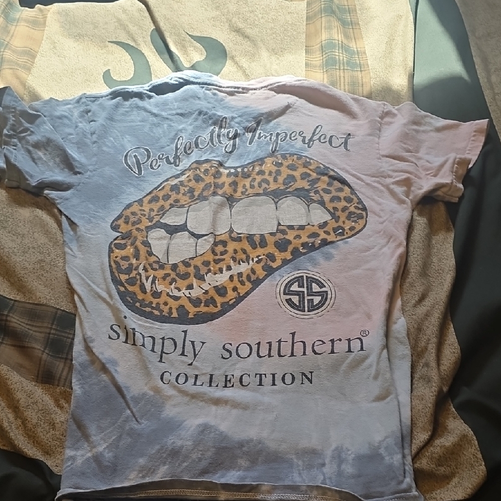 Simply Southern Lavender Tie-Dye Short Sleeve Tee